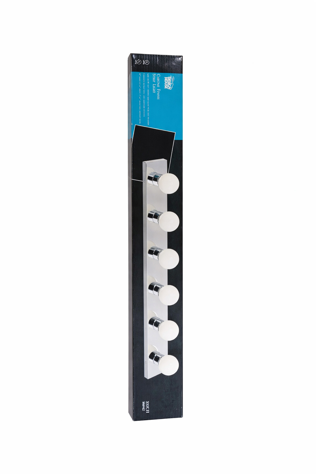 Design House 500942 Chrome Finish Strip Light 332CH, NEW OLD Stock!