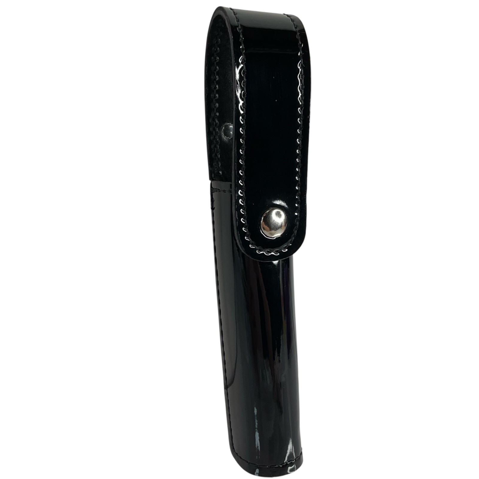 Stallion Flashlight Holder Leather Covered Gloss Black SLD-3 Streamlight Stinger