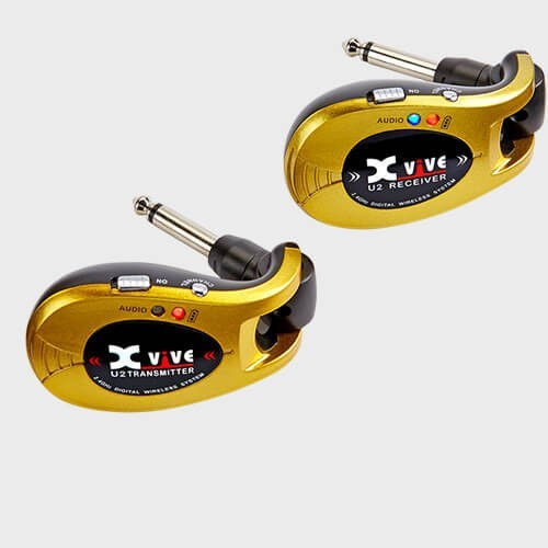 Xvive U2GOLD Guitar Wireless System 2.4GHz Digital 24Bit Audio Pro