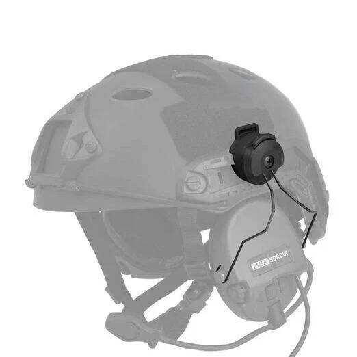 Tactical Rotating Helmet ACH-ARC Rail Adapter Bracket Set for MSA Sordin Headset
