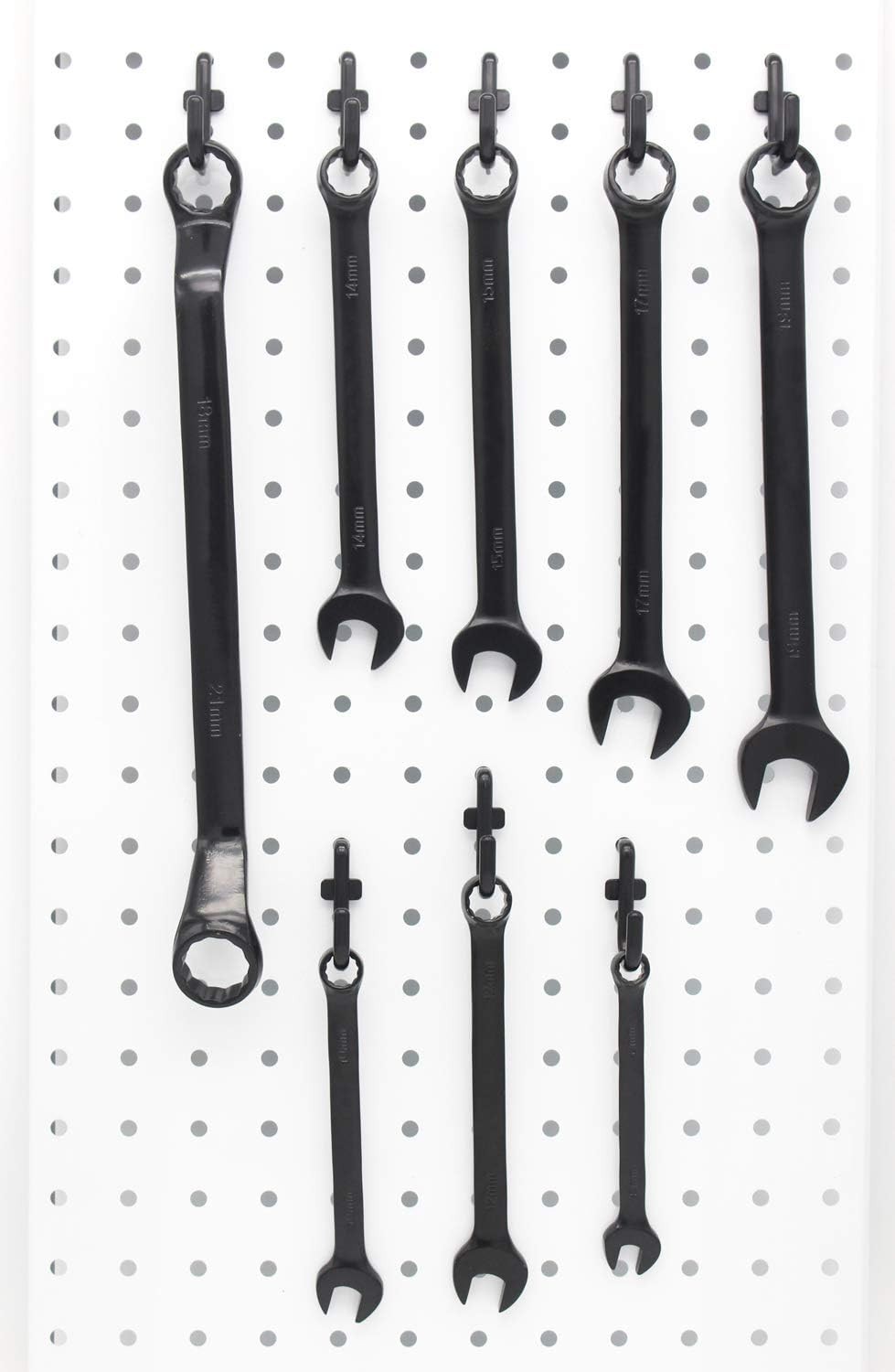 Versatile 100PC Black Pegboard Hooks - Maximize Space & Enhance Organization