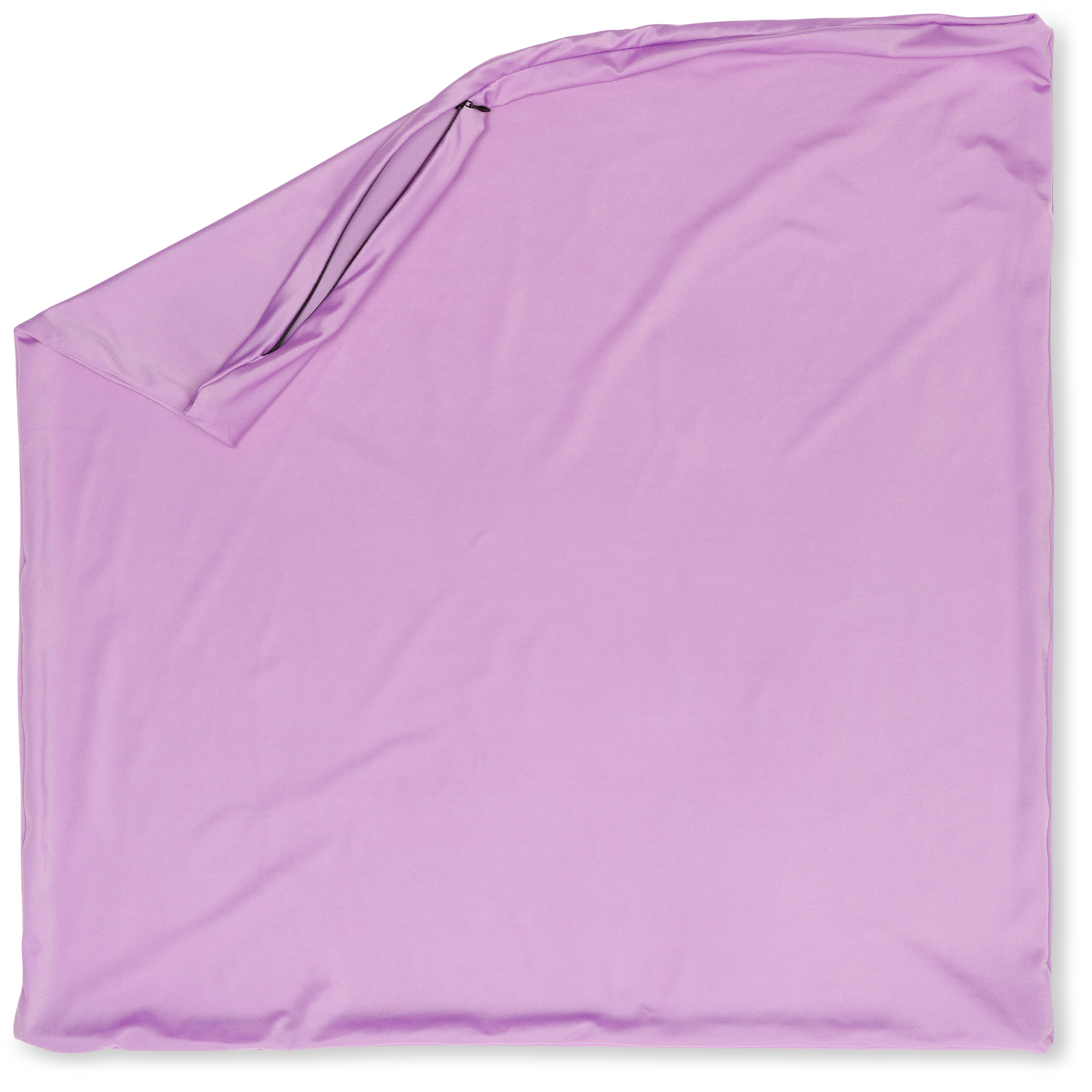 24" x 24" Cover Throw Pillowcases - 85/15 Nylon/Spandex Silky Purple
