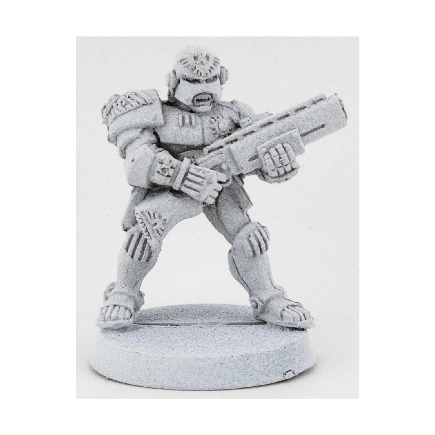 GW Necromunda Enforcers Loose Mini Arbite w/Shotgun #15 NM