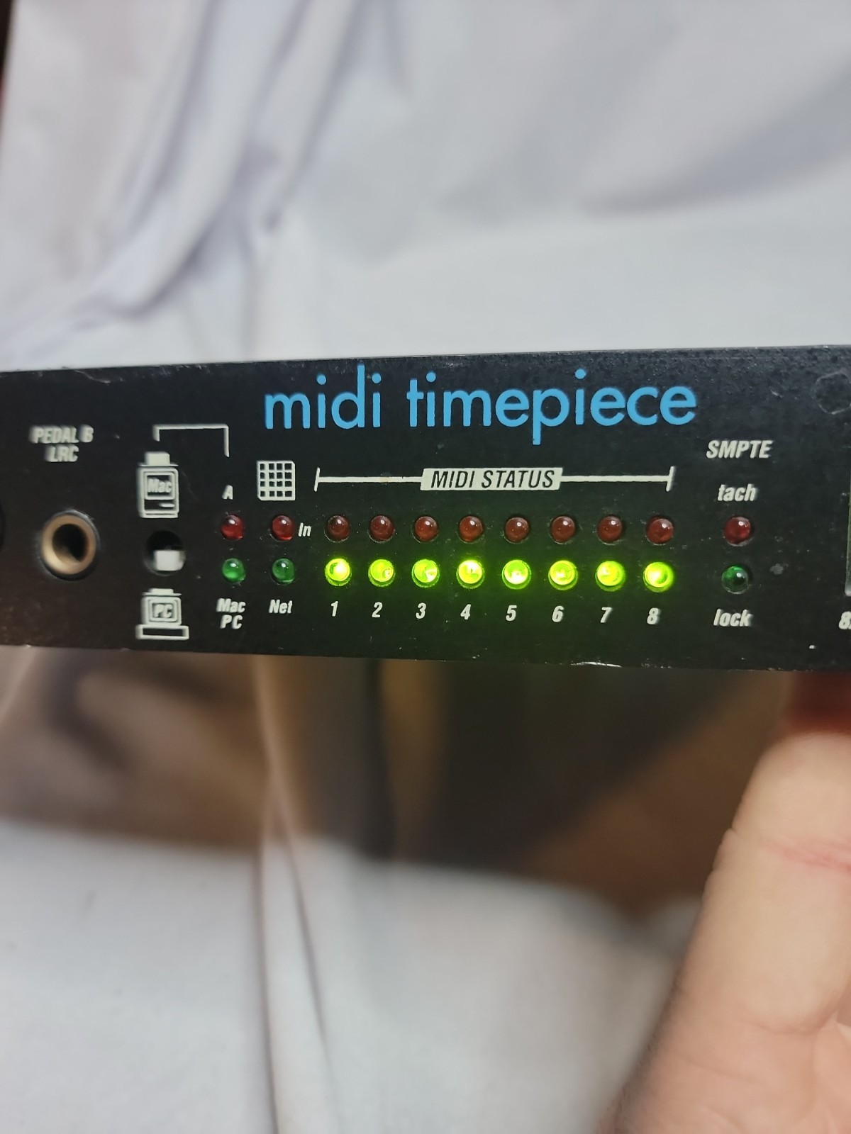 MOTU Midi Timepiece II 8 x 8 Midi Interface Vintage