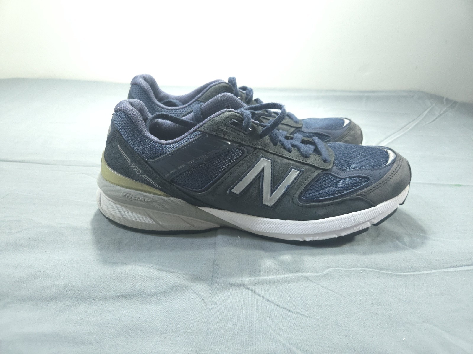 New Balance Shoes Womens Size 11.5 Blue 990v5 2A Narrow Running NO SOLES