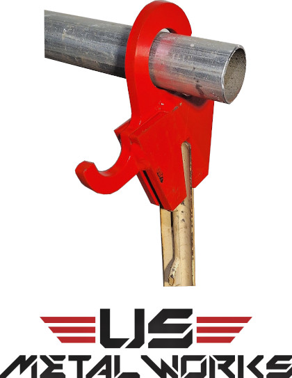 AR500 T post Conduit / Pipe Target Stand W/ Gong Hanger (1-single)
