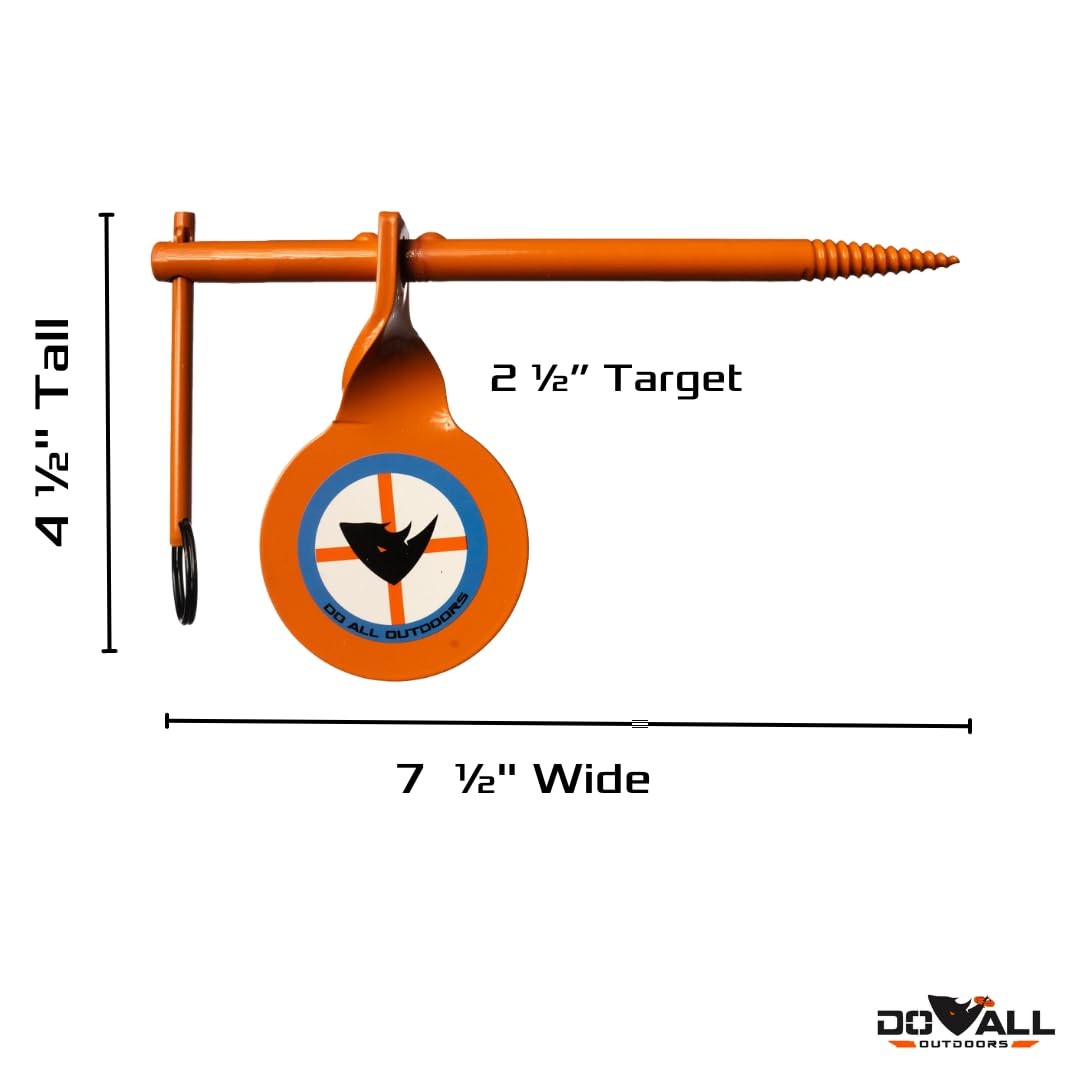 Single Tree Spinner Steel Shooting Target for .22 Caliber