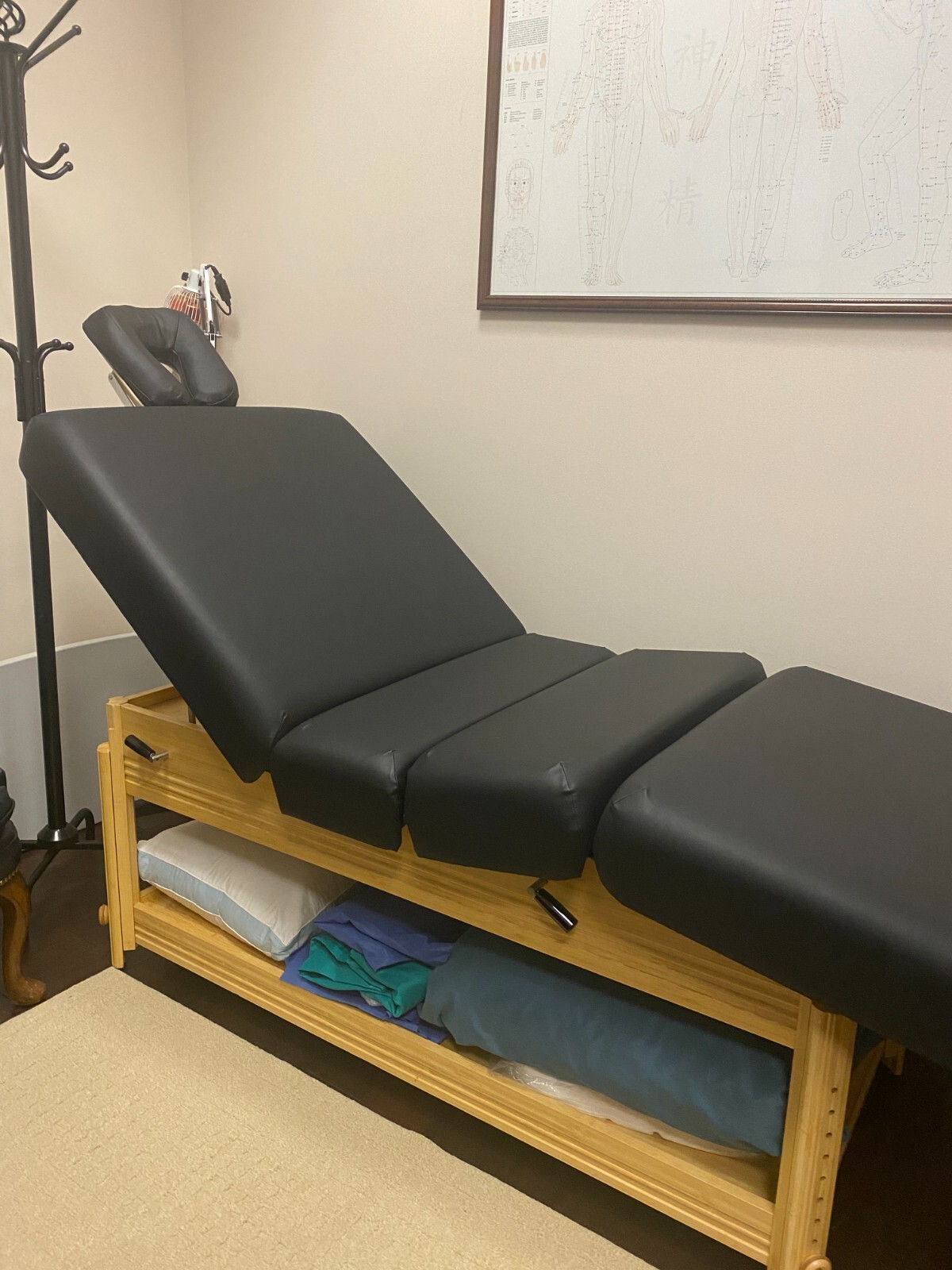 Massage Table: Oakworks Clinician Adjustable Flextop Esthetician Acupuncture