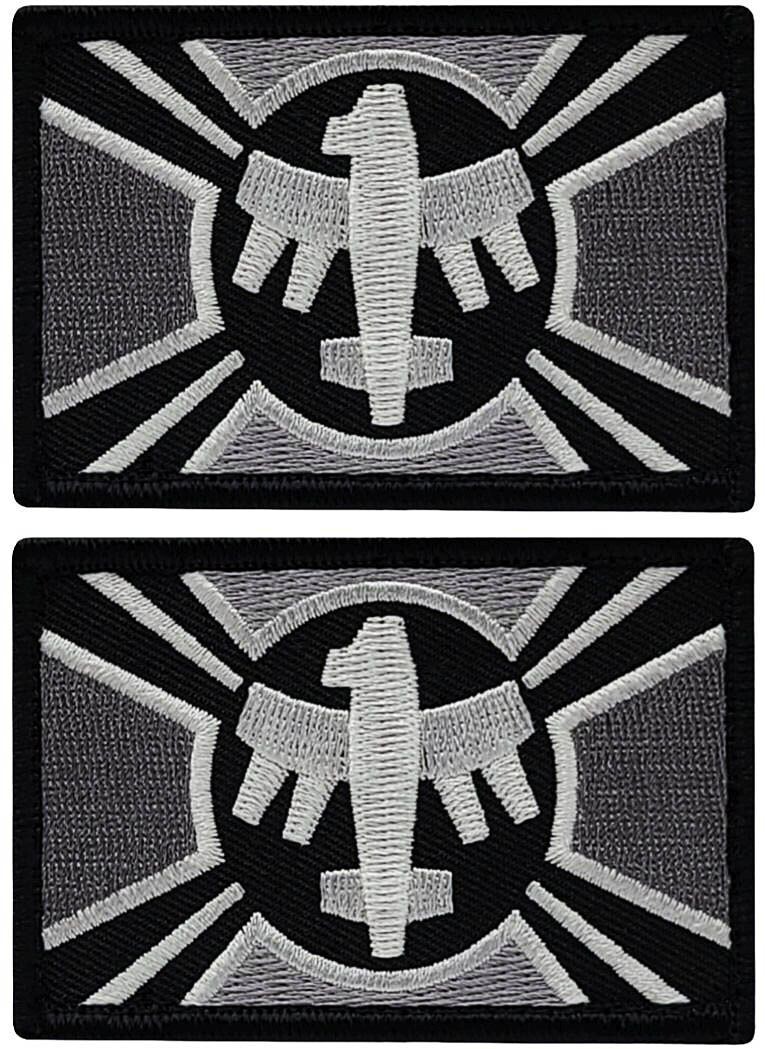 Starship Troopers Federal Flag Embroidered Patch |2PC HOOK BACKING 3"x2"