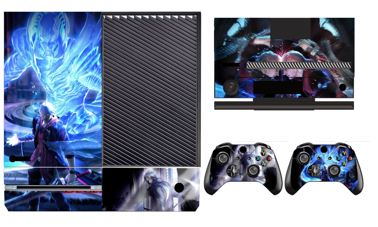 009 Vinyl Skin Sticker for Xbox One & Kinect & 2 controller skins