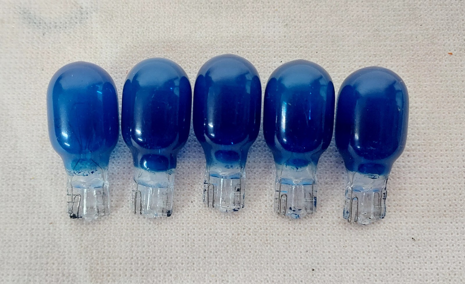 Sega TITANIC or MONOPOLY Arcade Lot 5 BLUE C 906 Arcade Light Bulbs 165-5004-05