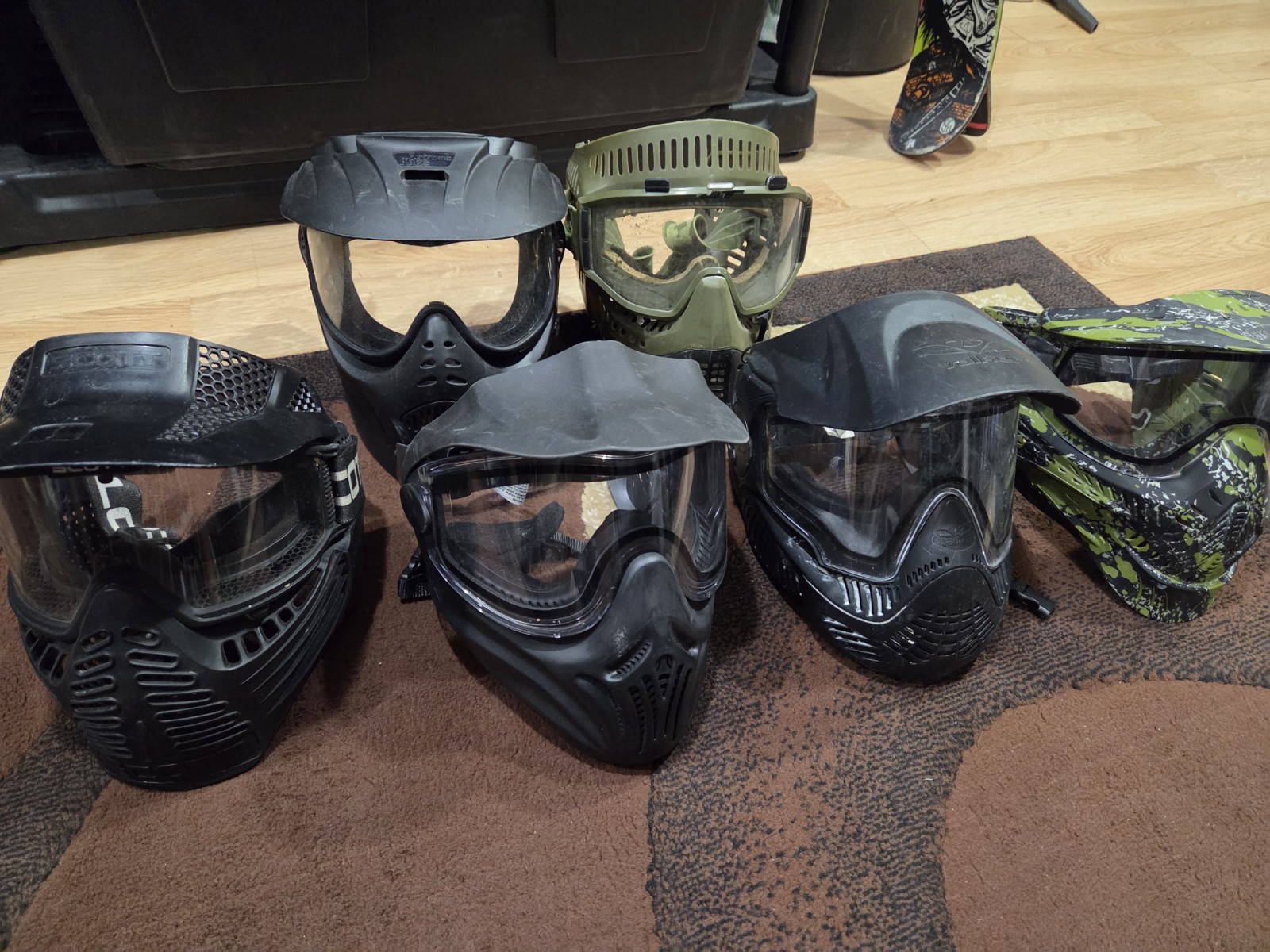 Paintball Mask LOT Of 6