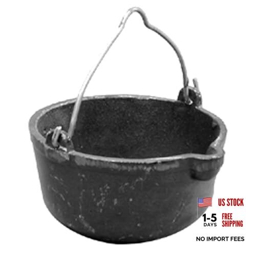 8" Wide Lead Melting Pot