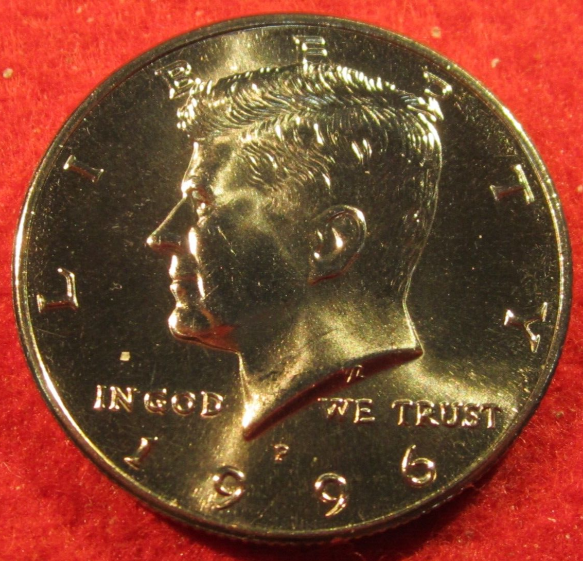 1996 (P) Philadelphia Kennedy Clad Half Dollar - Uncirculated