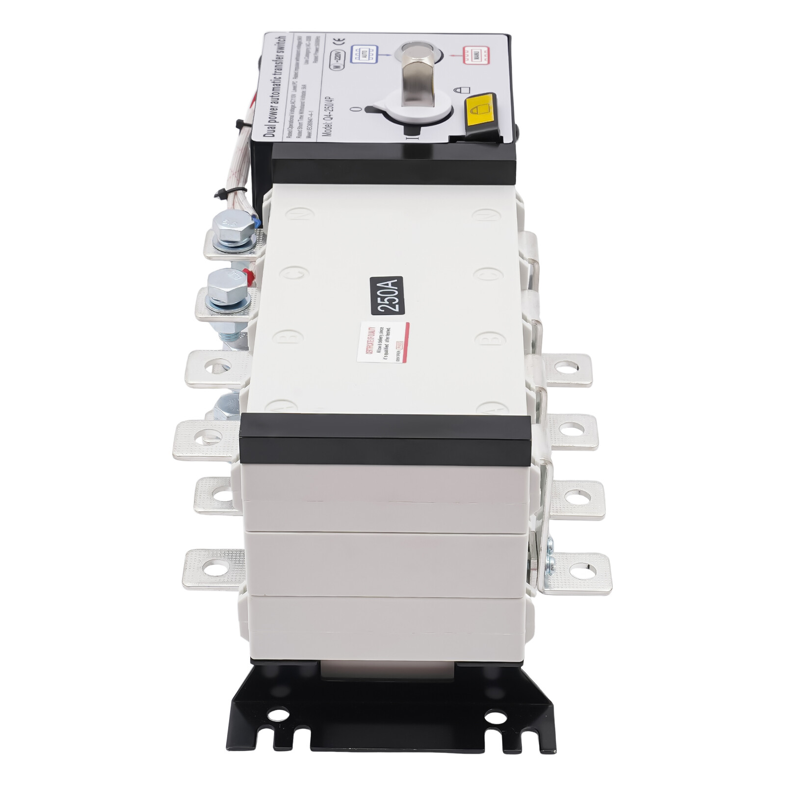 Automatic Transfer Switch Dual Power Switch Generator Changeover Switch 250A