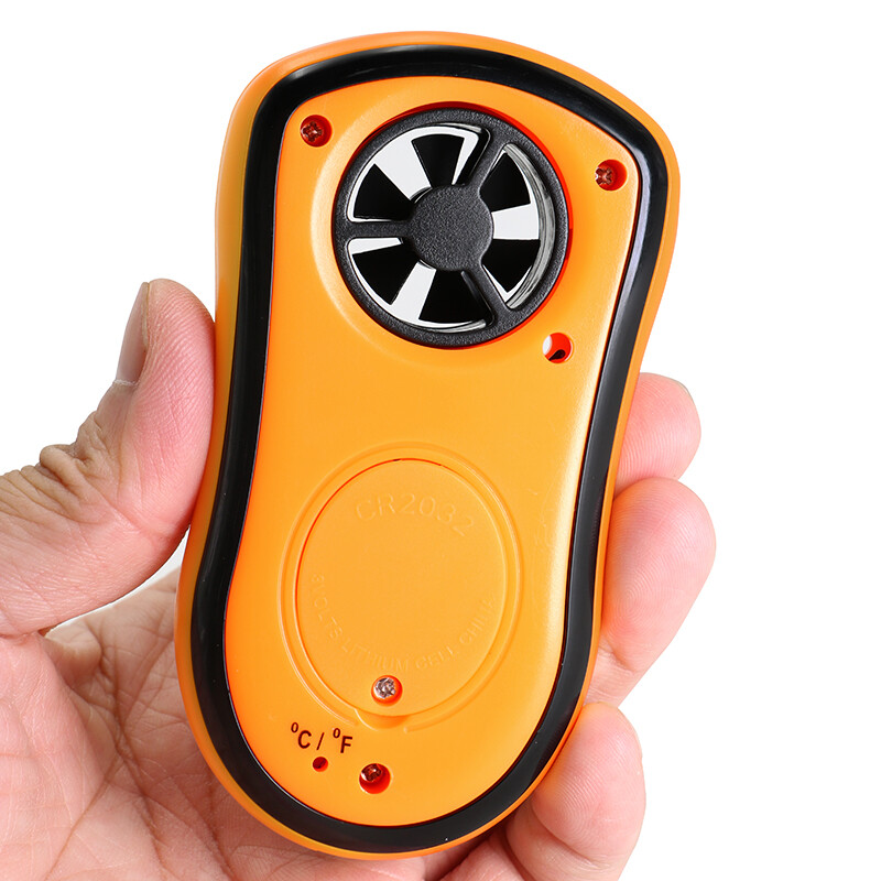 30m/s LCD Hand-held Thermometer Meter Digital Anemometer Wind Speed Meter