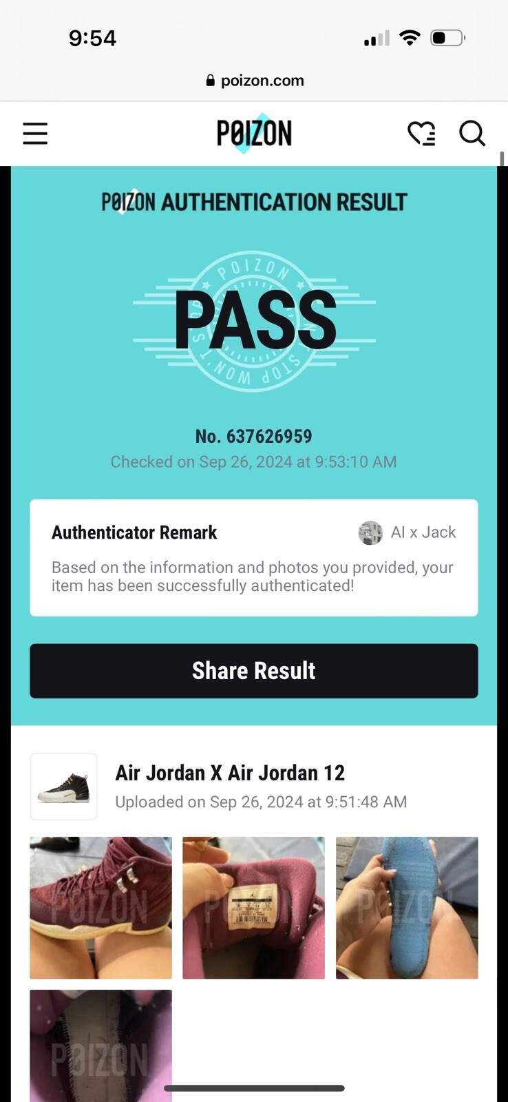 Size 10 - Nike Air Jordan 12 Retro Bordeaux
