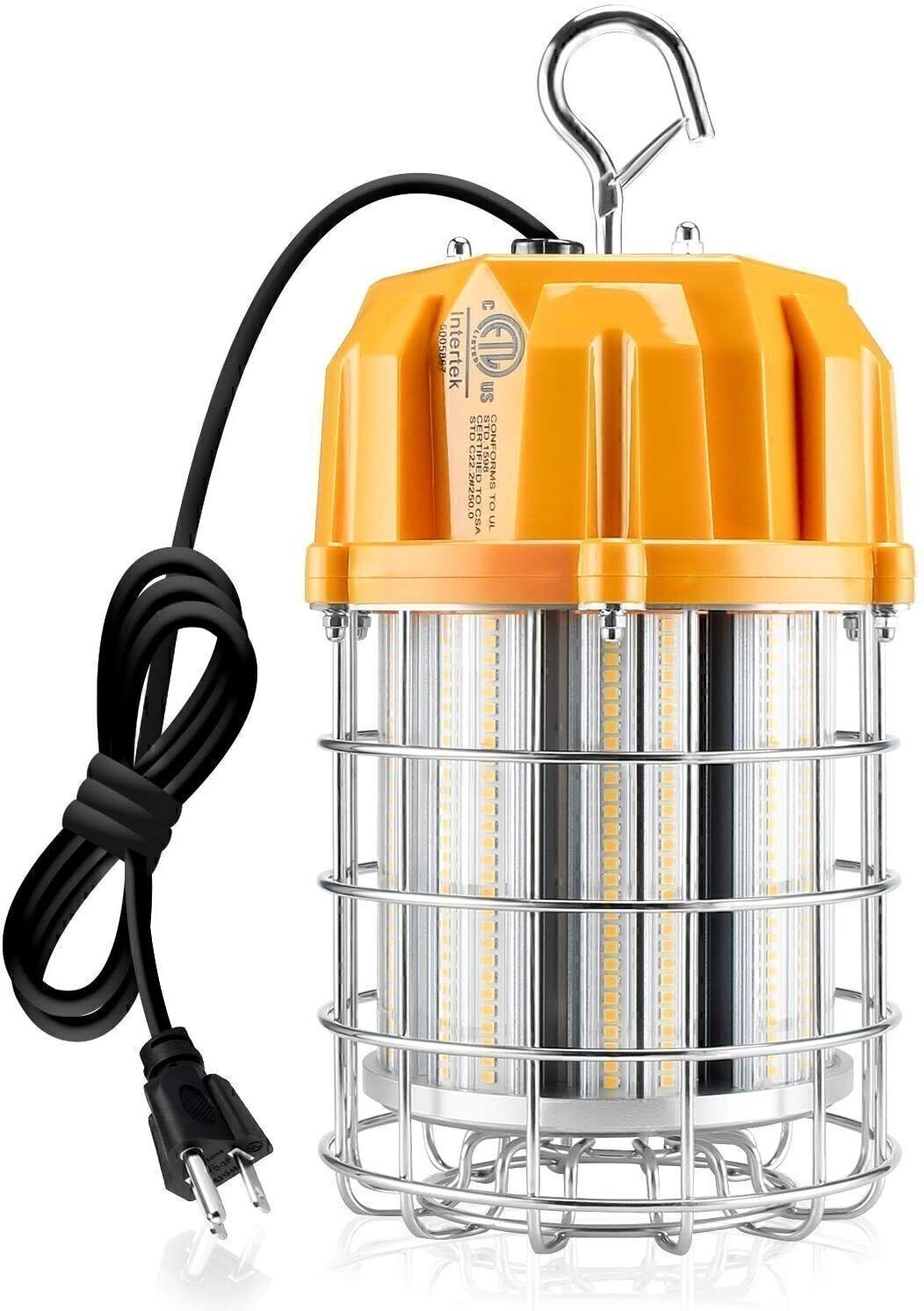 100W LED Temporary Work Lights Construction Lighting High Bay Workshop Jobsite
