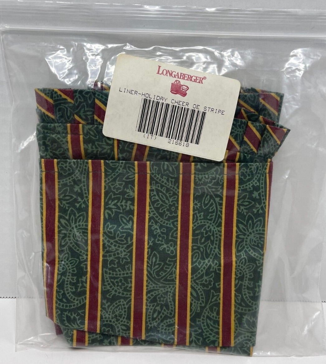 LONGABERGER Holiday Cheer Basket Line -# 216618-NEW