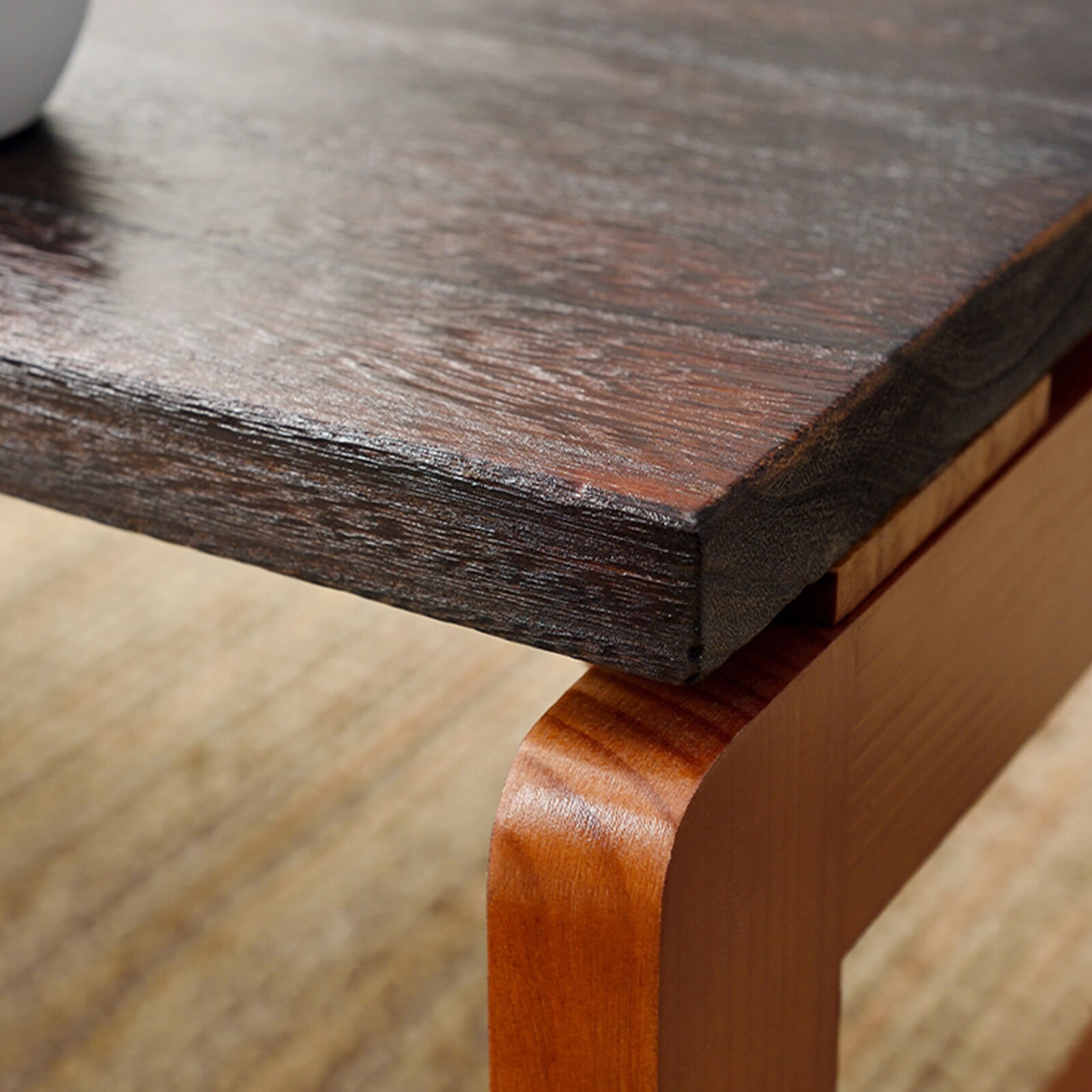 Modern Coffee & Tea Small Square End Table for Living Room &Office Folding Table