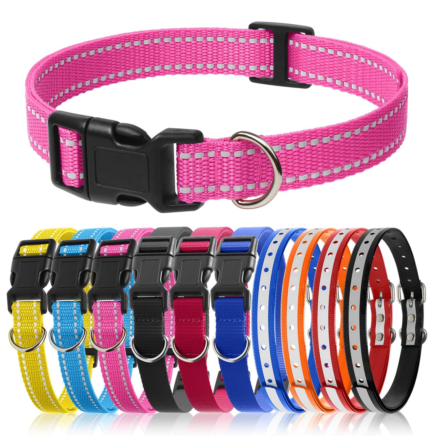 3-Packs Replacement Collar for Shock Collar E collar Bark Collar Replacement ...