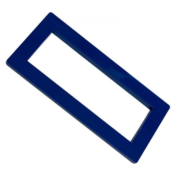 Zodiac 25541-069-020 Skimmer Faceplate Wide Mouth Dark Blue UV Plastic