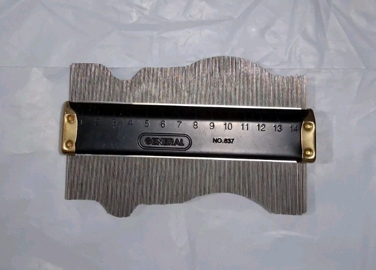 General No 837 Contour Gauge Profile Tool 6 Inch Shape Duplicator Measuring
