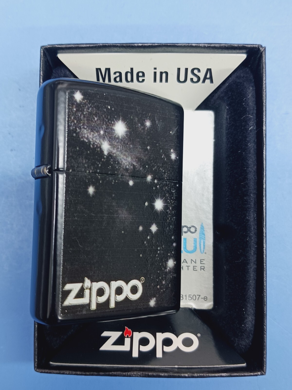 Zippo Galaxy Black Matte 28058
