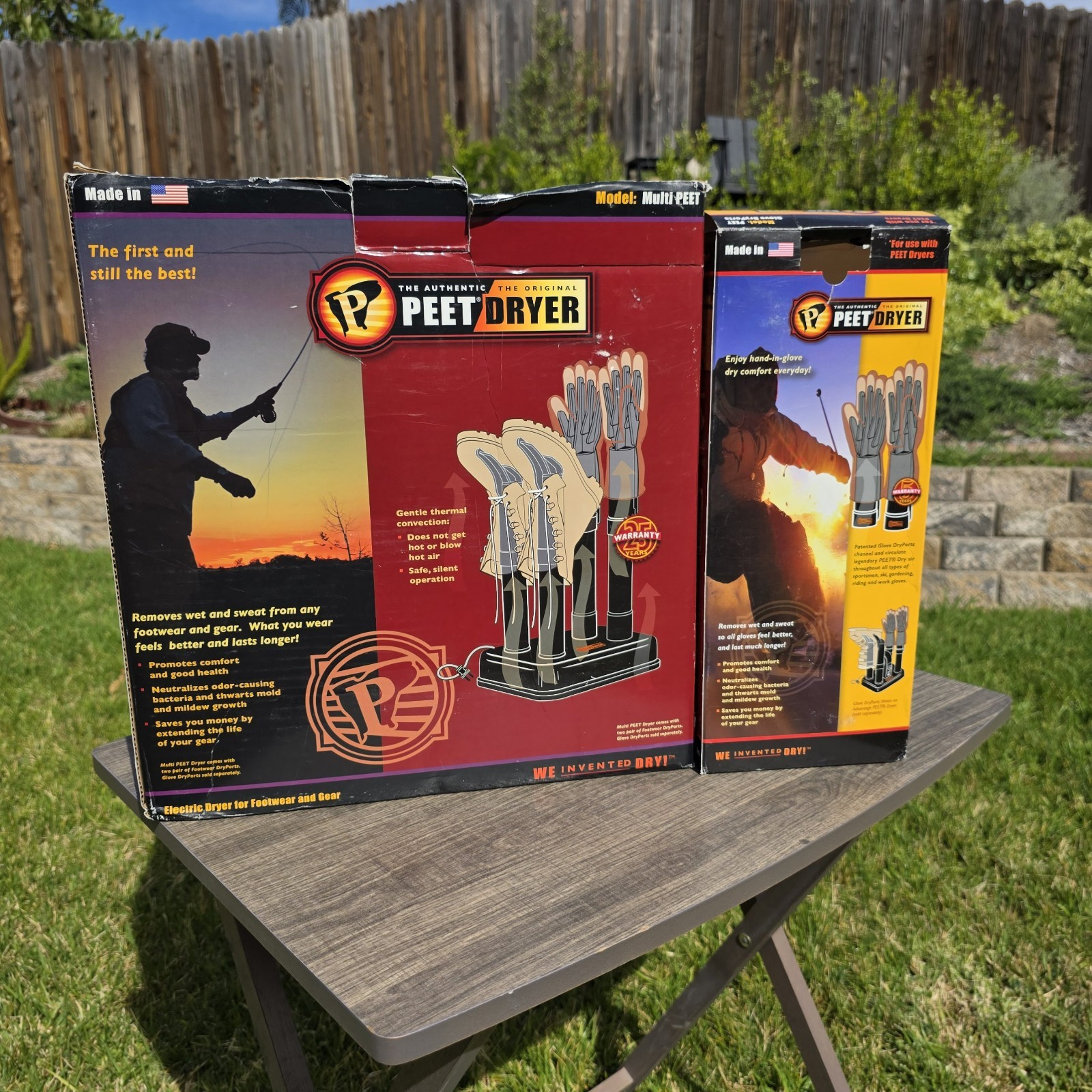 PEET Boot & Helmet Multi Dryer System Plus Heated Glove Dryer Ports Original