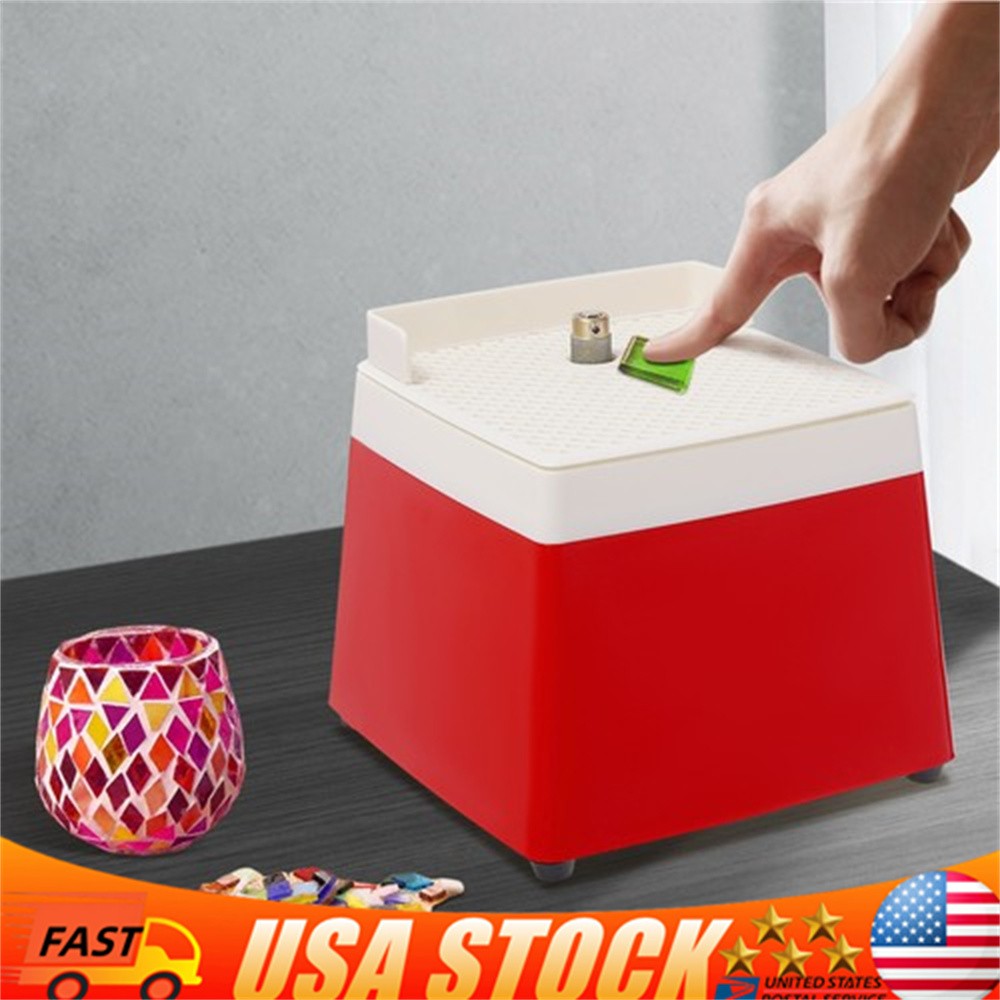 110V Stained Glass Grinder Diamond Automatic Art Grinding Tool 4200r/Min 65W