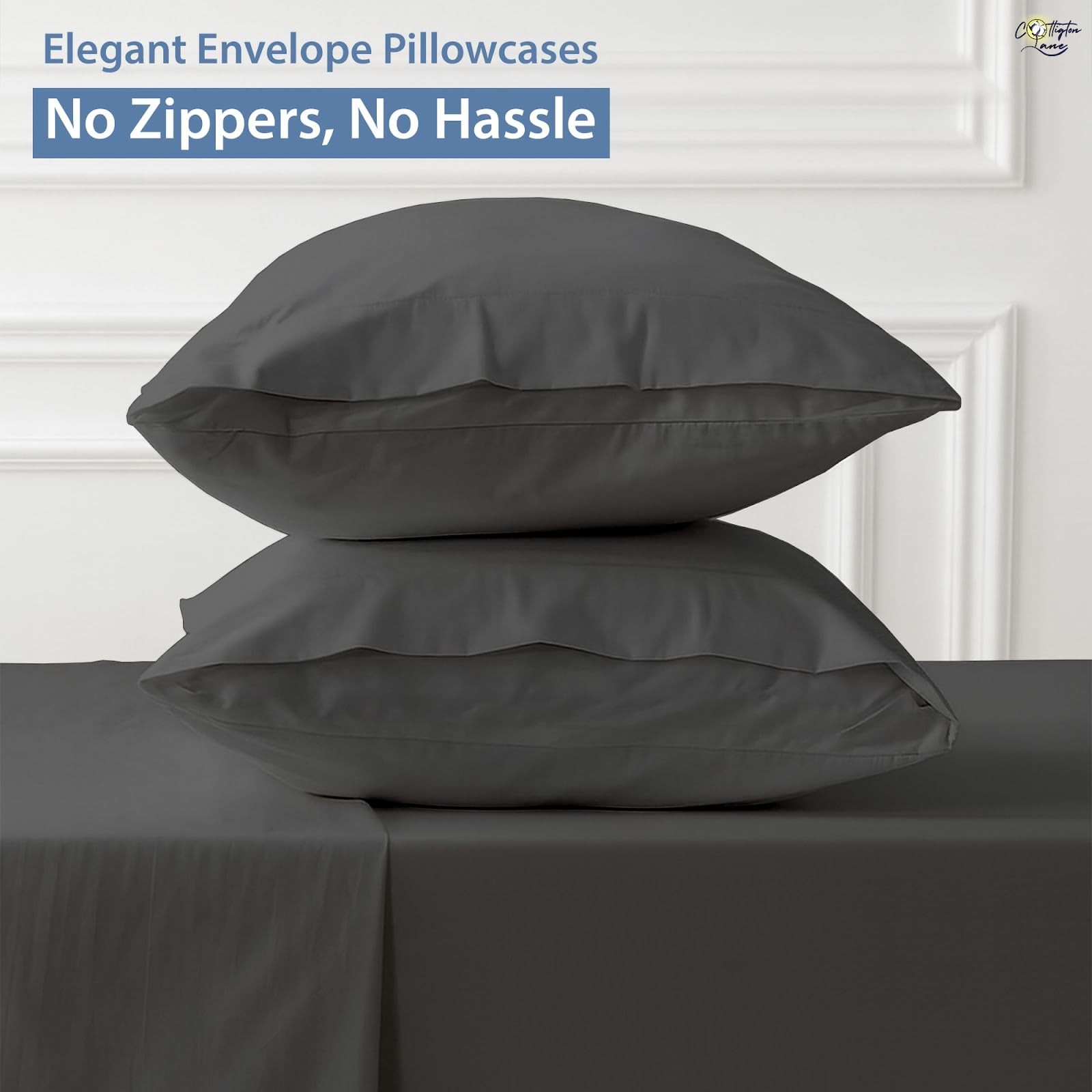Extra Deep Pocket King Sheet Set Egyptian Cotton, 4 Piece Hotel Quality Luxur...