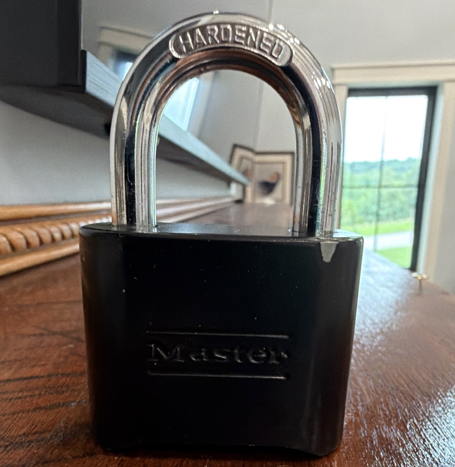 Master 178 Resettable Combination Padlock, Steel Body, coded 9396