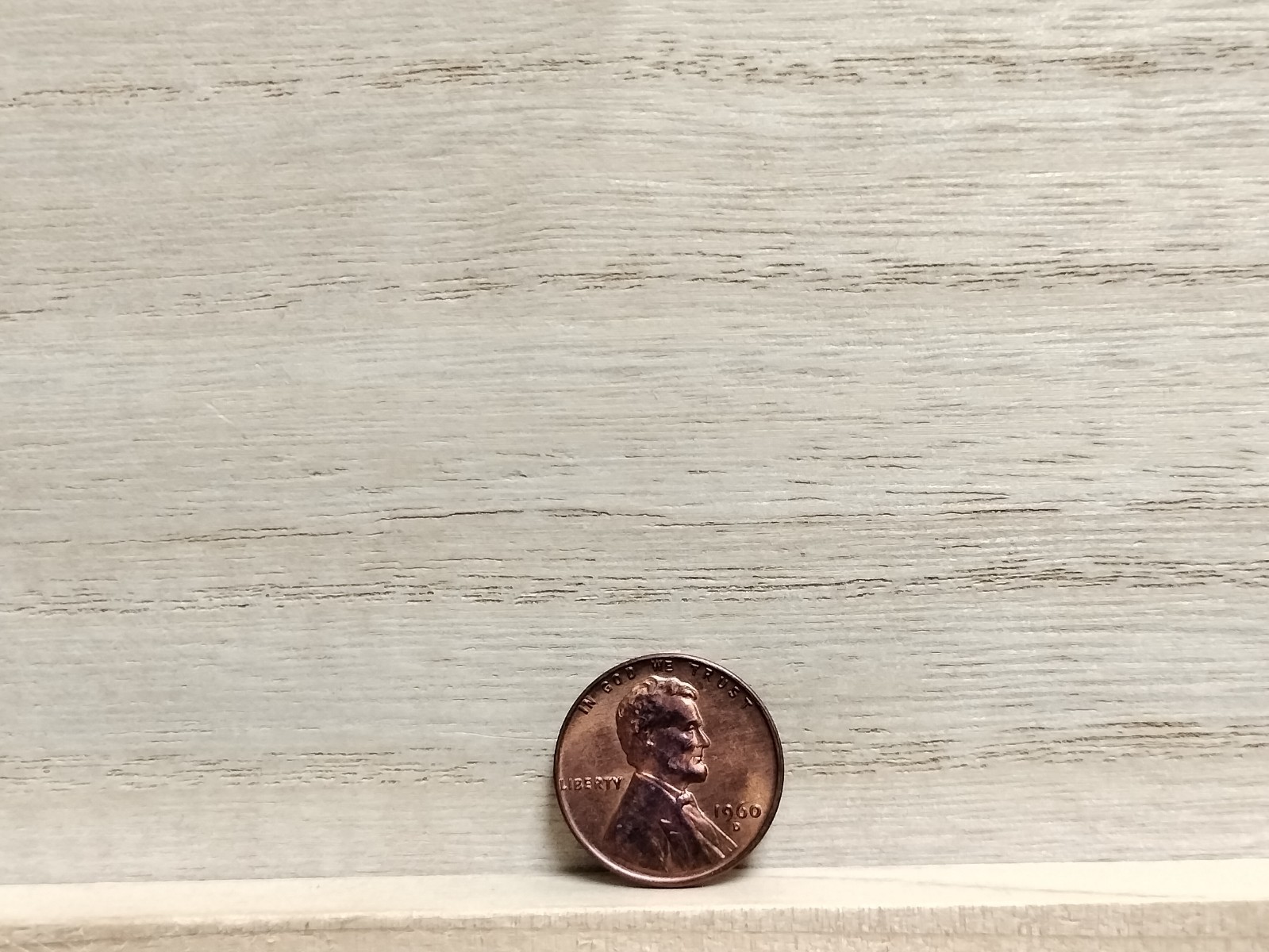 1960 D Lincoln Penny US Bronze Coin "Small Date"