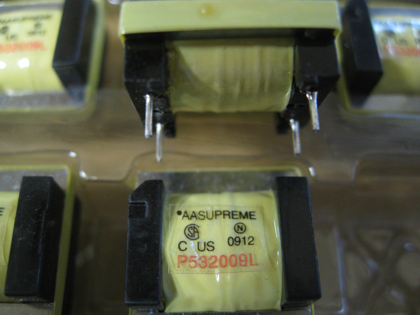 PCI FAX Modem Transformer AASUPREME P/N P532009L 108Ohm 20%