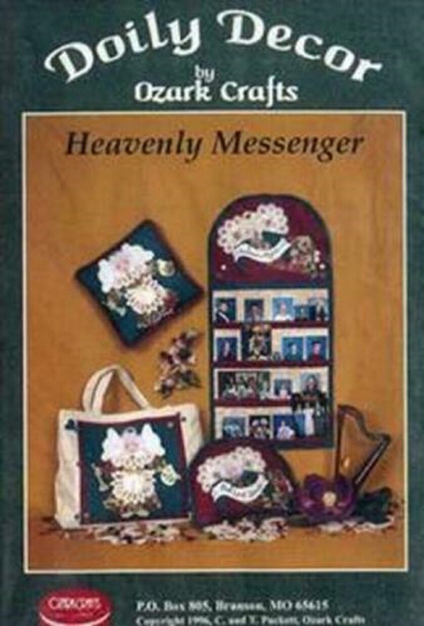 VINTAGE Doily Decor by Ozark Crafts SCHOOL BOARD Pattern 1996 NEW