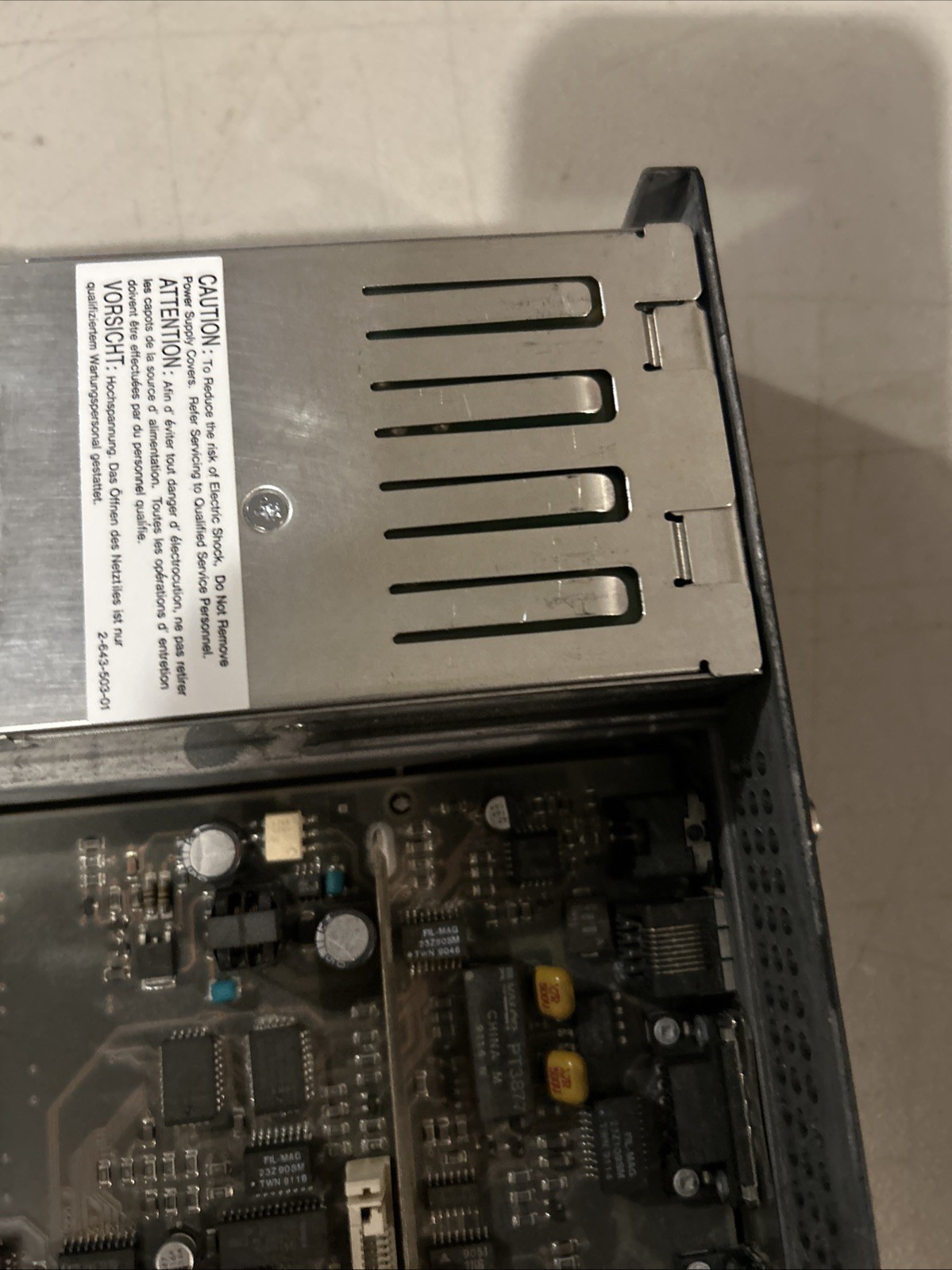 NeXT Computer NeXTstation Mono Model N1100 - Incomplete Powers Up - As Is Read