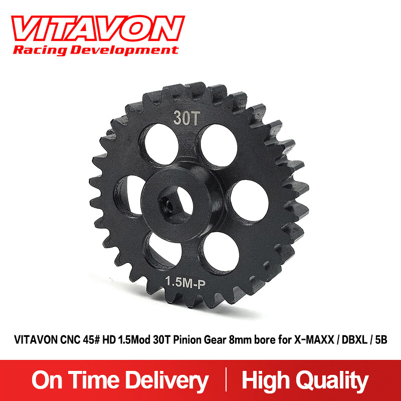 VITAVON HD #45 Pinion Gear 1.5Mod 8mm Bore For X-MAXX/DBXL/5B