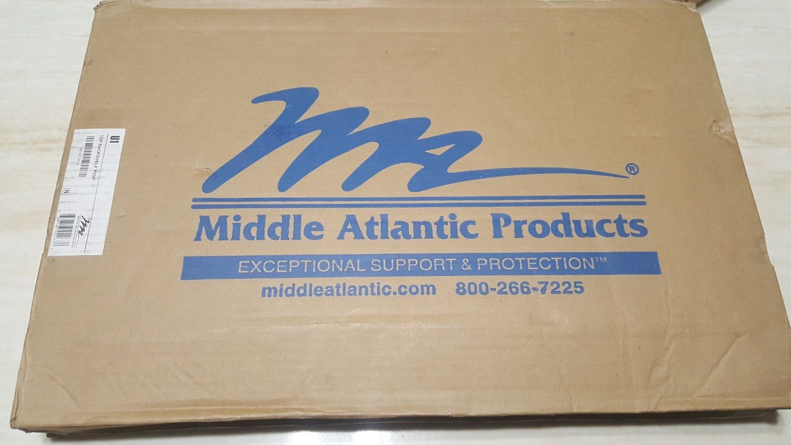 Middle Atlantic U1 1 RU Utility Rackshelf, 10.75 Inches Deep