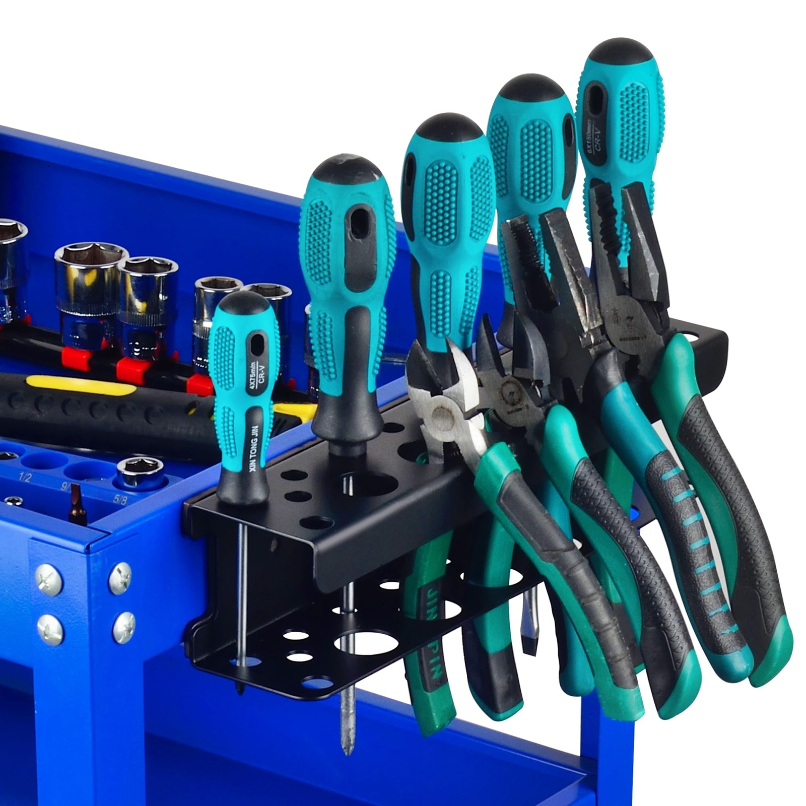 ULIBERMAGNET Magnetic Screwdriver Rack,Heavy Duty Magnetic Tool Holder,Pliers...