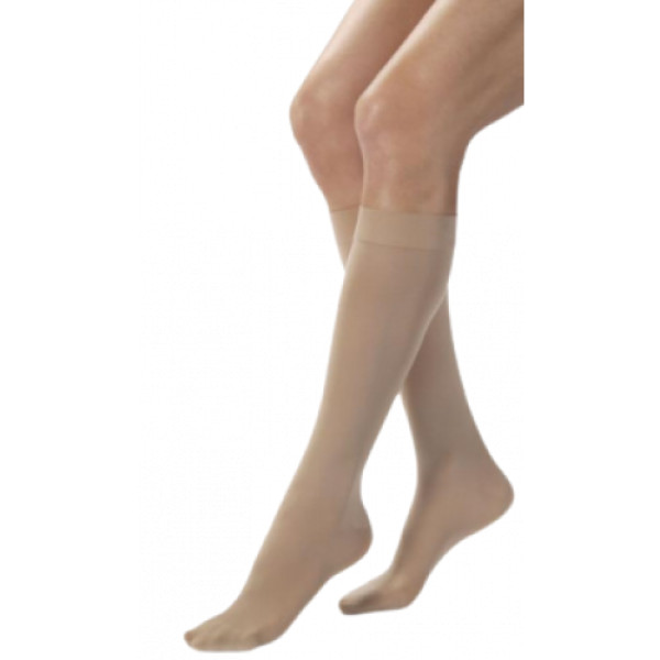 Jobst WOMENS Opaque 20-30 mmHg Knee High CT 119012 STOCKINGS SOCKS NATURAL XL FC