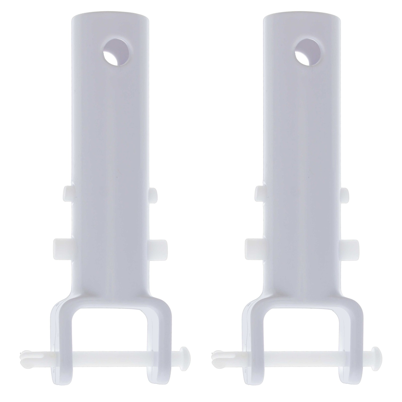 U.S. Pool Supply 2 Pool Vacuum Head Replacement Handles, V Clips & Locking Pins