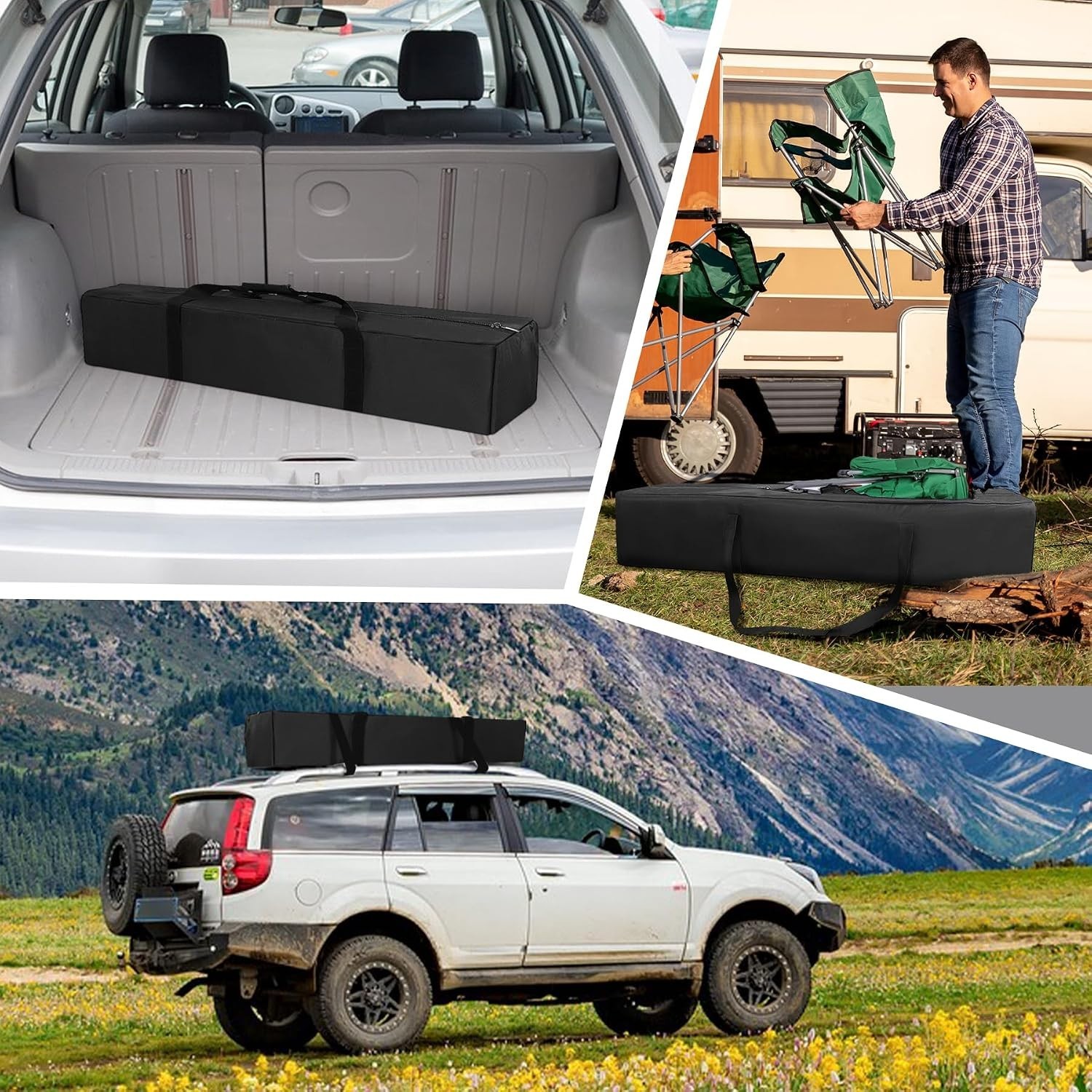 45-Inch Water-Resistant Tripod Carrying Case for Secure Storage and Transport