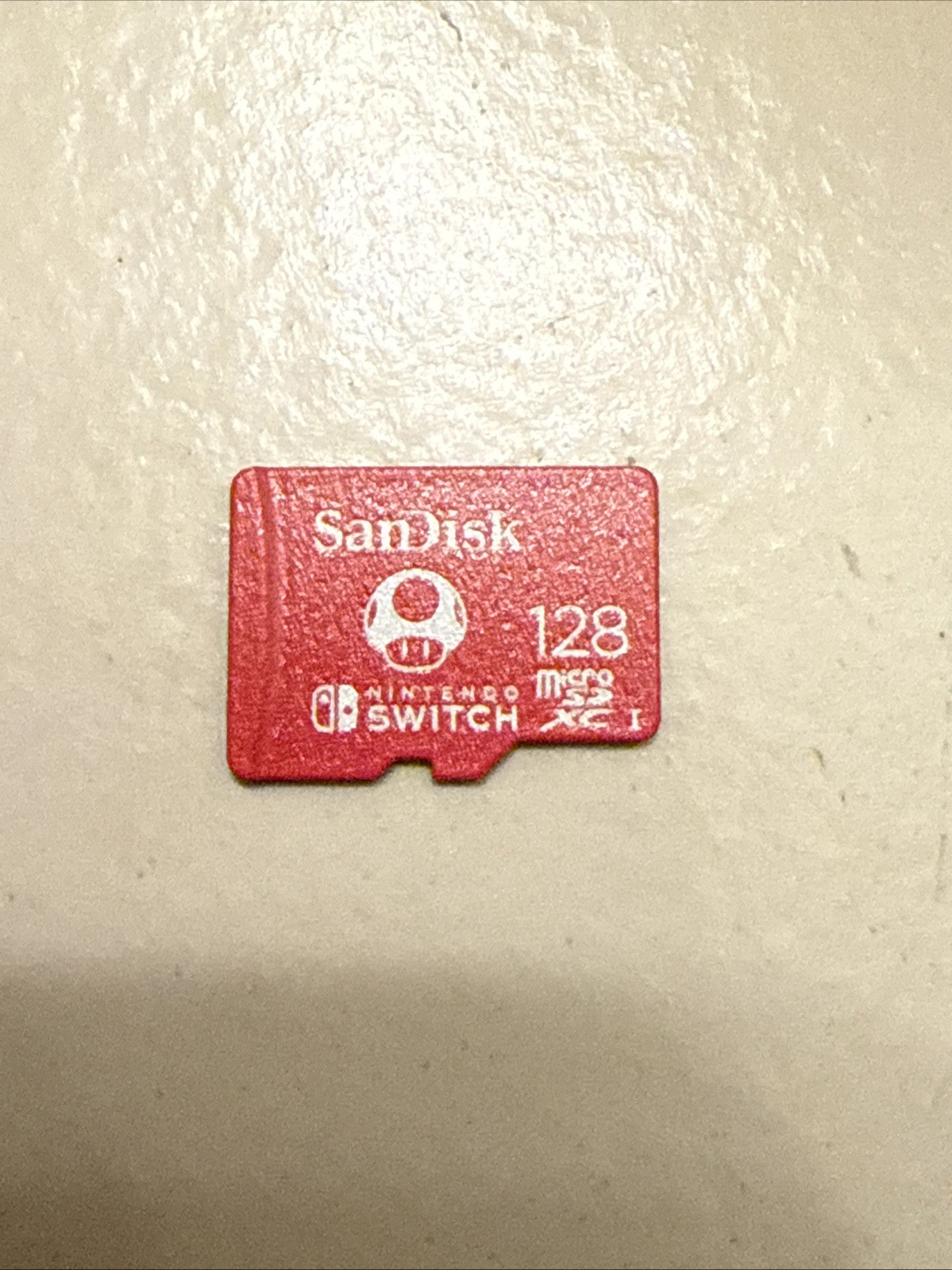 Official Sandisk 128GB MicroSD Memory Card (For Nintendo Switch in Red) Original