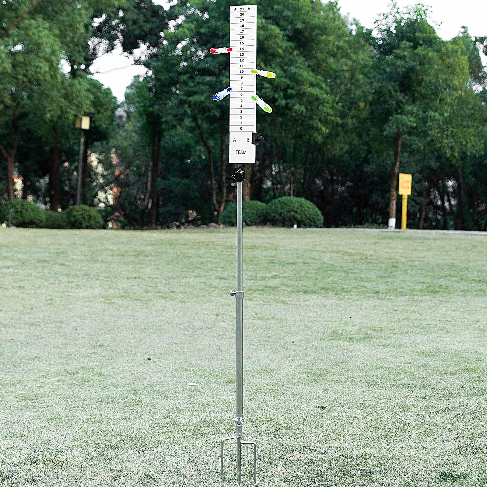 New Valley Walber Simple Score Keeper with Stainless Steel Holder for Cornhol...