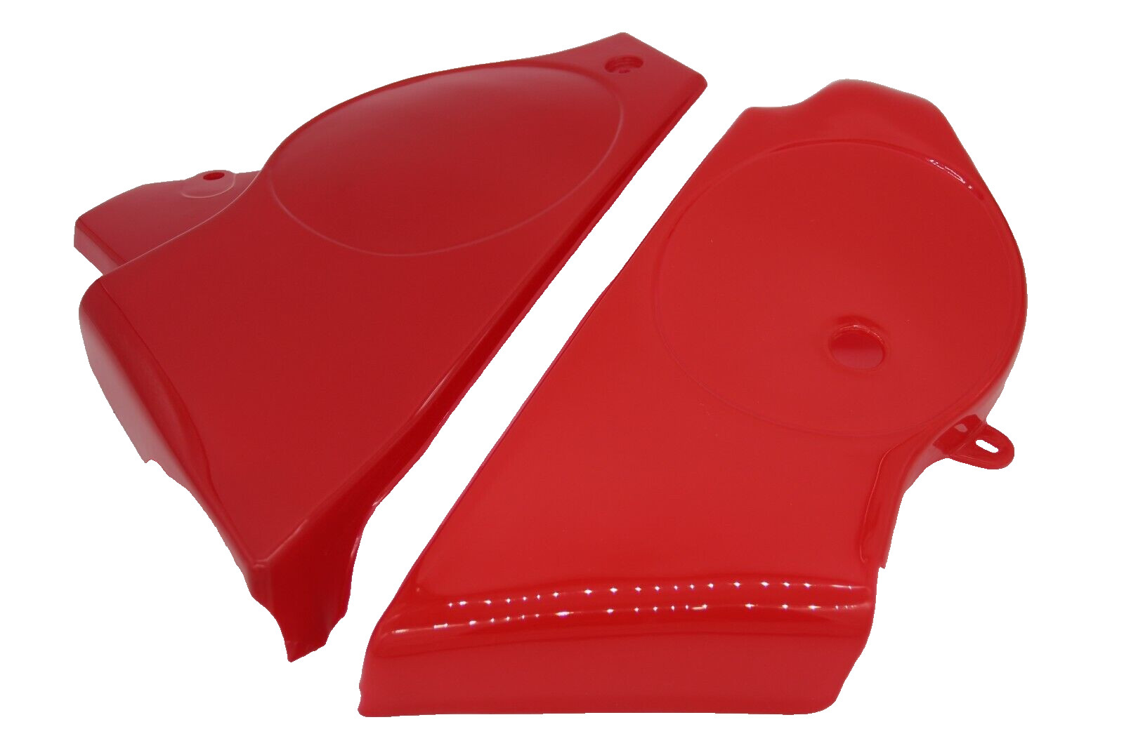 fits Suzuki TS185 er 1980 Side Cover Panels Set Red