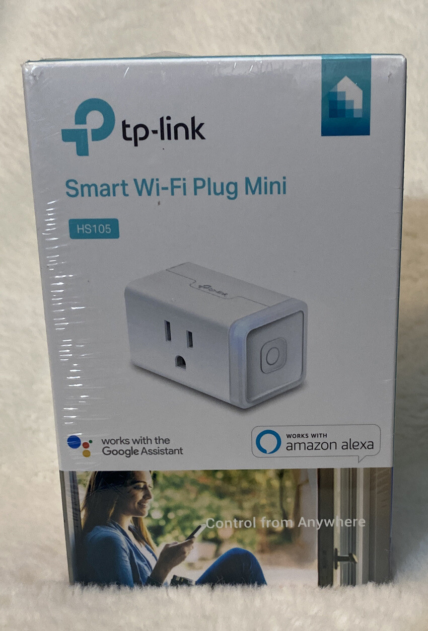 TP-LINK HS105 Vers 2 Smart Wi-Fi Plug Mini works with Google Assistant