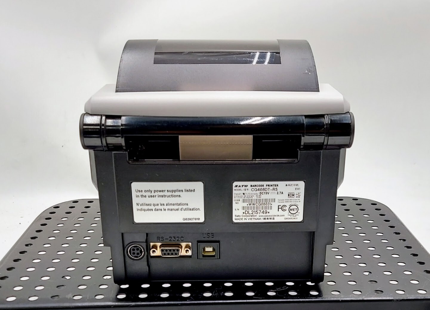 SATO CG408DT-RS Barcode Label Printer