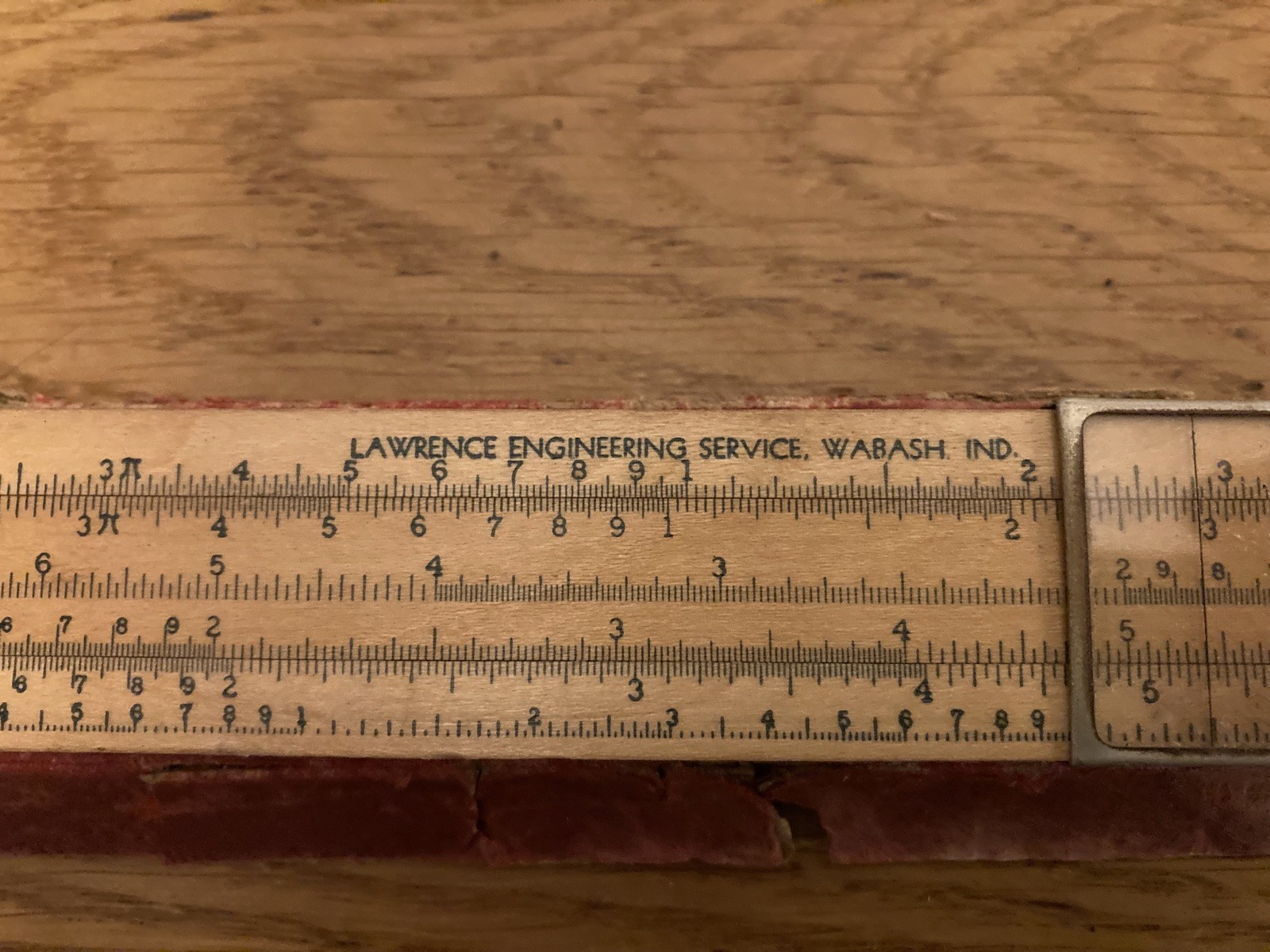 Lawrence Engineering vintage slide rule made in USA nice condition