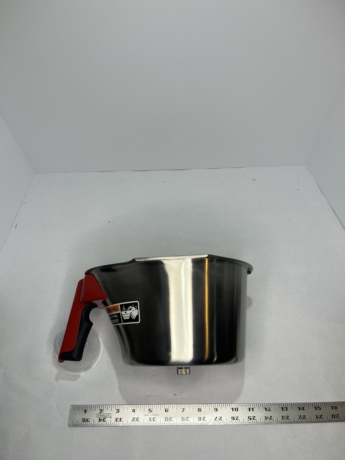 BUNN 54675.0005 Red Handle Stainless Brew Funnel – Smart Funnel / BrewWISE – New