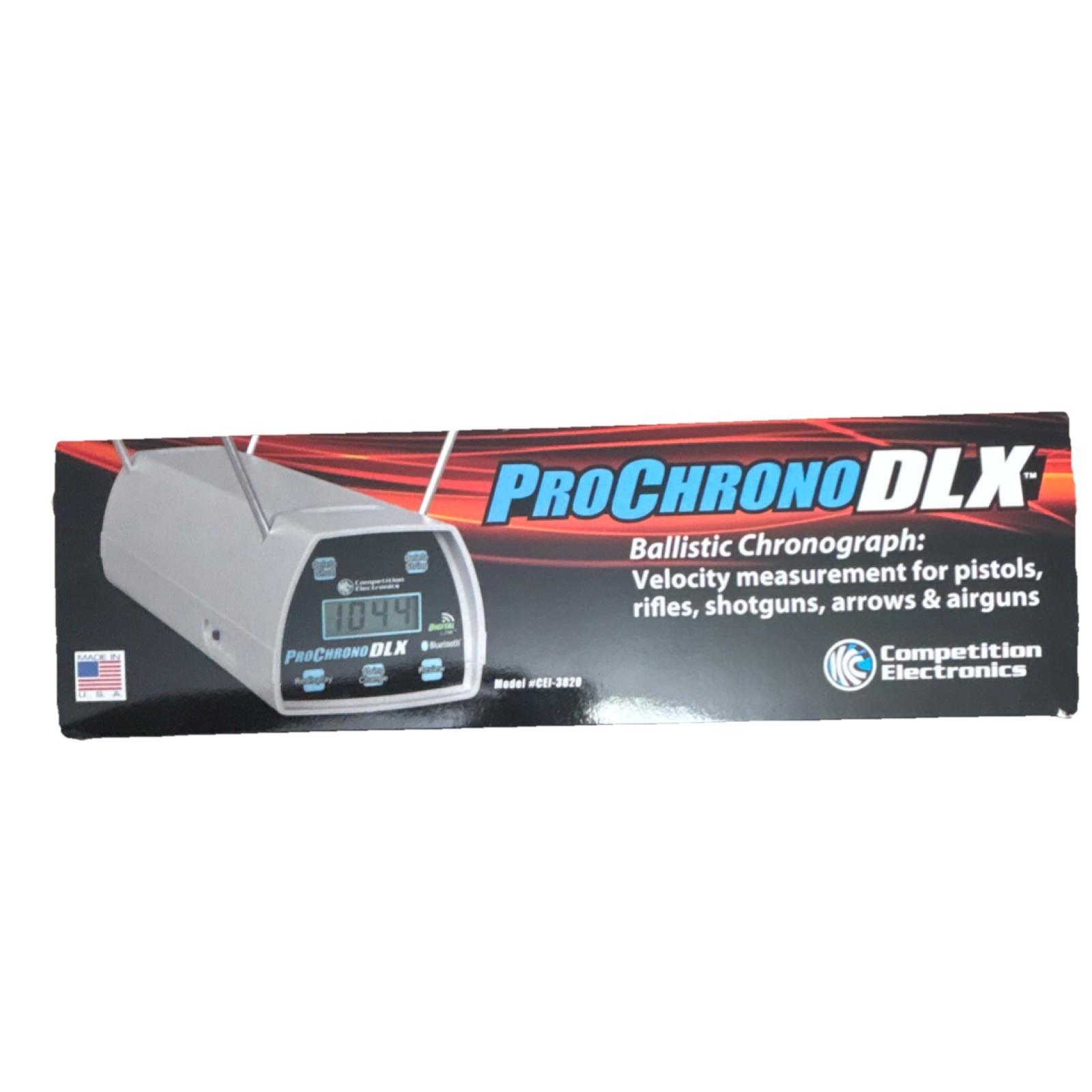 Competition Electronics ProChrono DLX Ballistic Chronograph Bluetooth CEI-3820